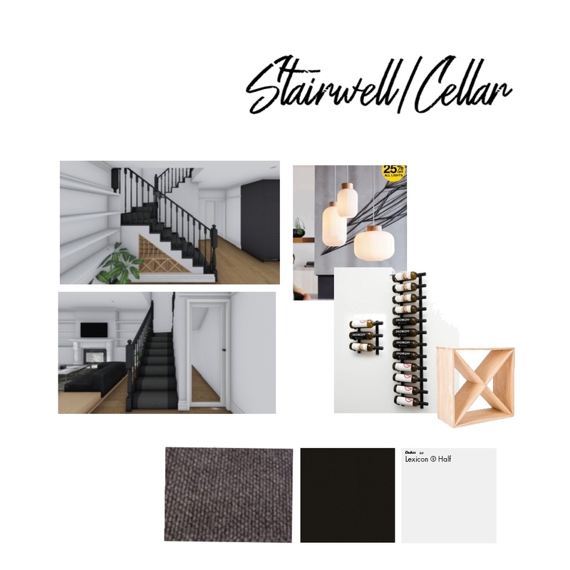 Stairwell Cellar Mood Board by Craig on Style Sourcebook