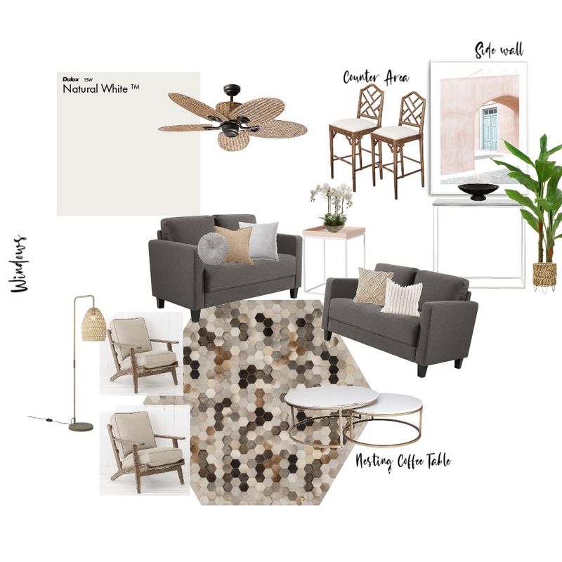 Flood Living room 2 Couch Mood Board by SeasonalLivingInteriors on Style Sourcebook