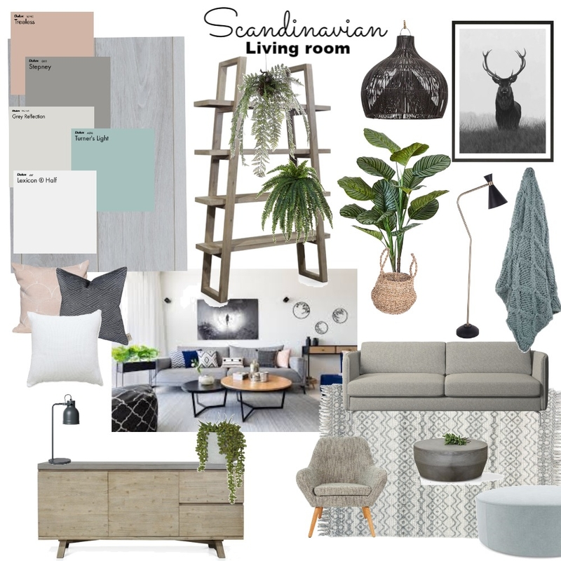 Scandi Mood Board by Zandaee on Style Sourcebook