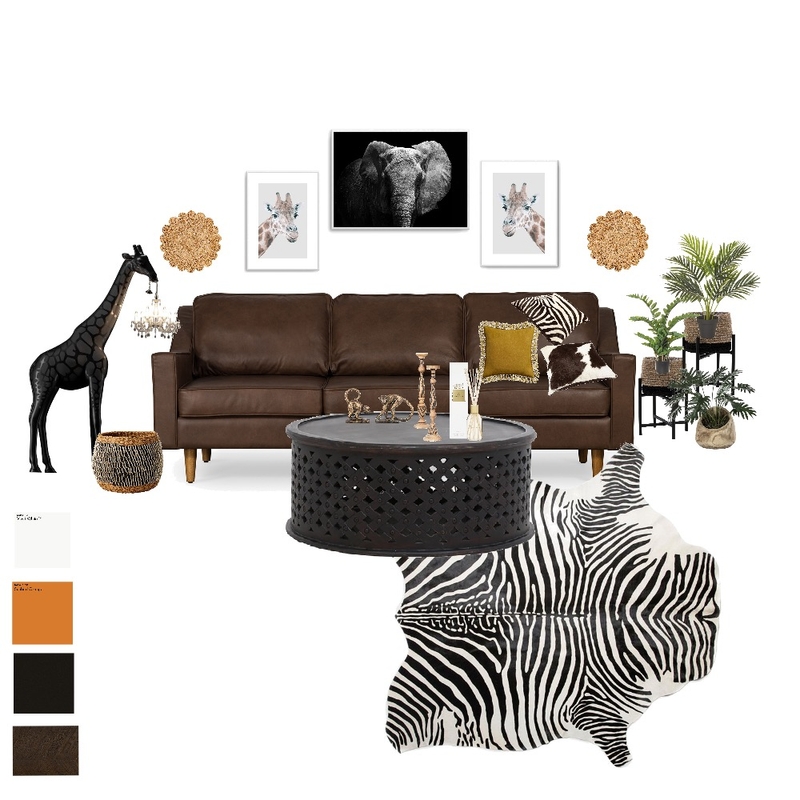 Exotic African Interior Mood Board by Eunice Dimbi on Style Sourcebook