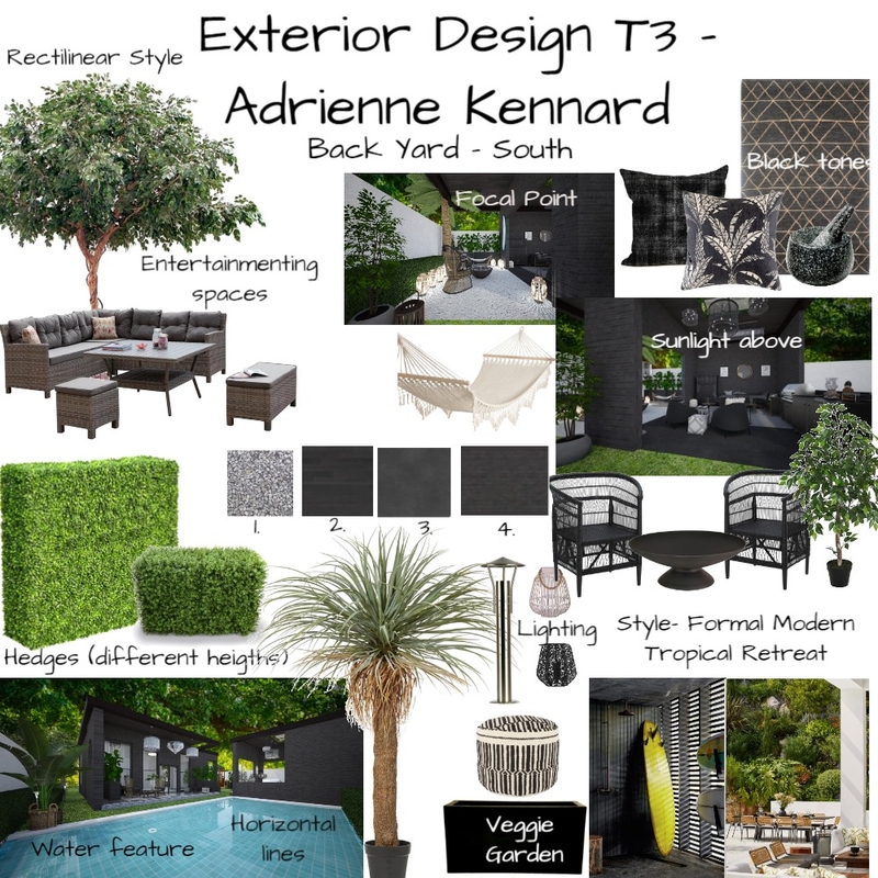 Exterior design a.k backY Mood Board by Adrienne. K on Style Sourcebook