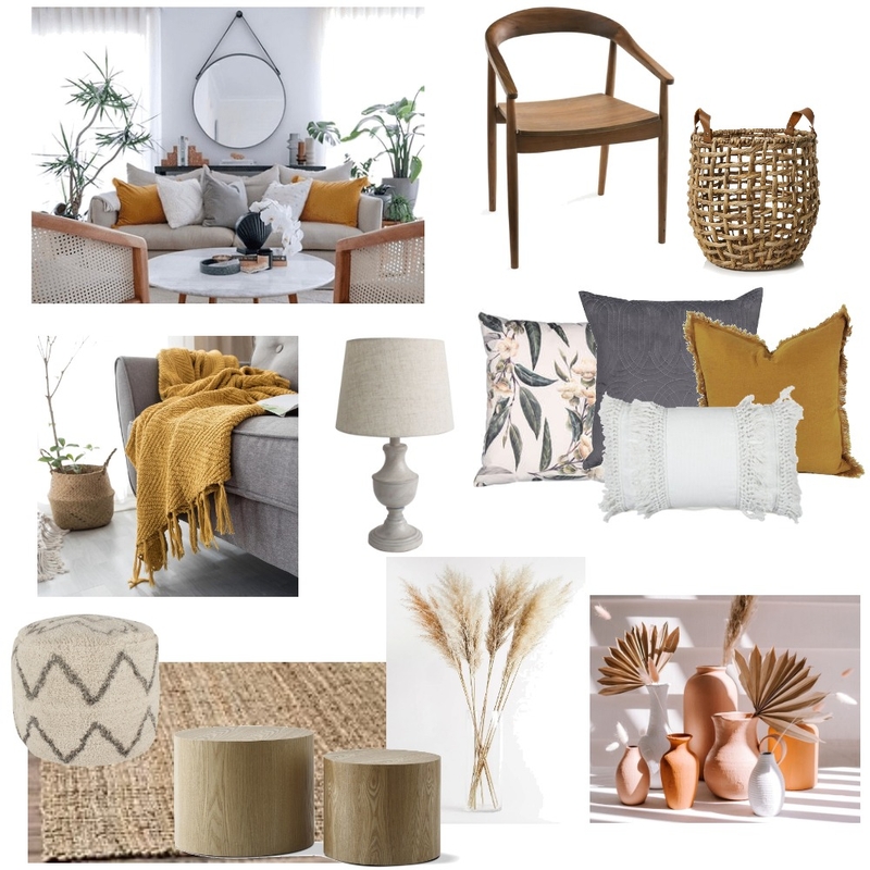 Modern Bohemian Mood Board by haideew on Style Sourcebook