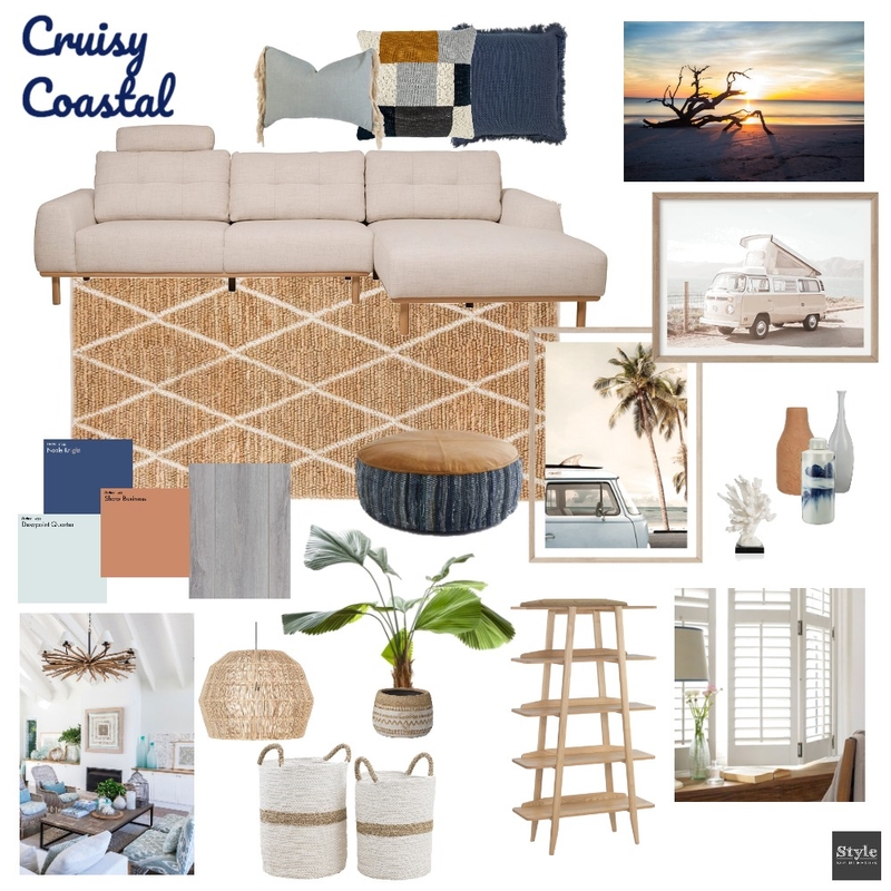 Cruisy Coastal Mood Board by gennaleelyne on Style Sourcebook