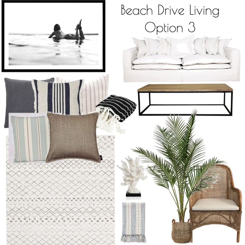 Beach Drive Living Option 3 Mood Board by Beach Road on Style Sourcebook