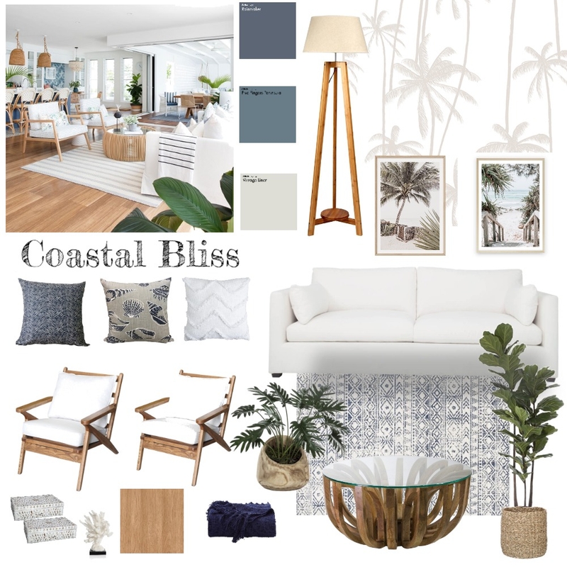 Coastal Bliss Mood Board by Nat Nicholls on Style Sourcebook