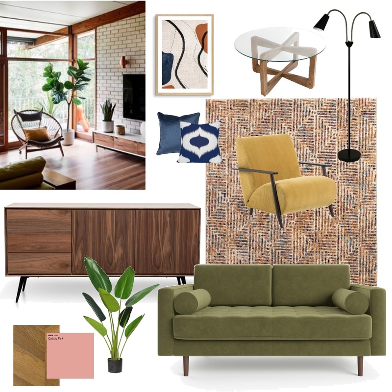 Mid century Mood Board by undefined on Style Sourcebook