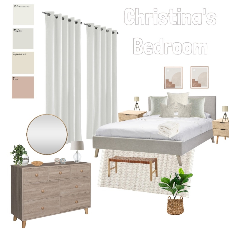 Christina's Place (Bedroom) Mood Board by Brionne Mike on Style Sourcebook