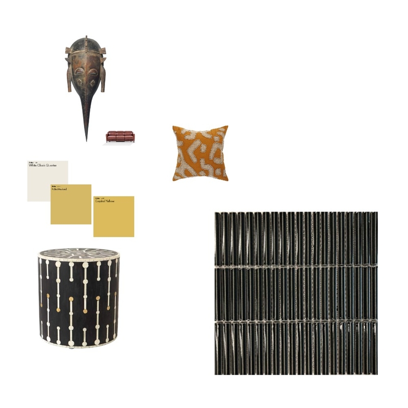 African Mood Board by skg on Style Sourcebook