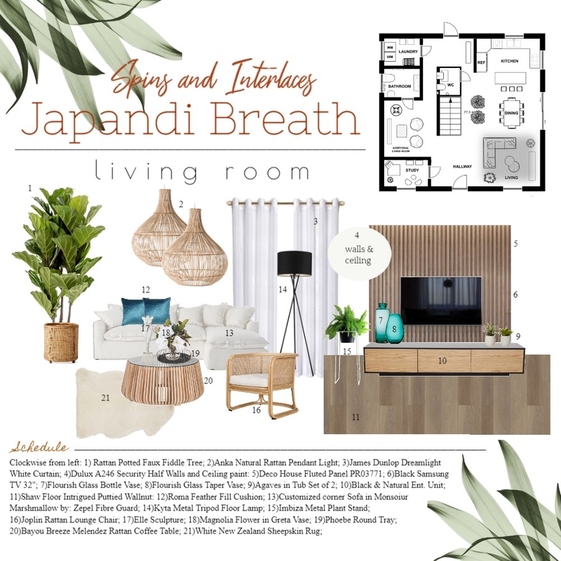 Japandi Breath Sample Board Mood Board by Kristine Rose Ast on Style Sourcebook
