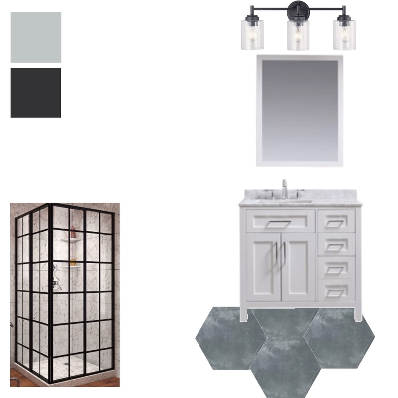 Bathroom Mood Board Mood Board by ElenaKilmer on Style Sourcebook