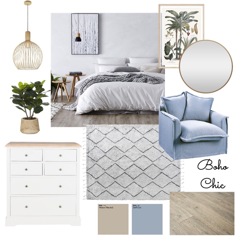 Bedroom - Boho Chic Mood Board by Daria Pea on Style Sourcebook