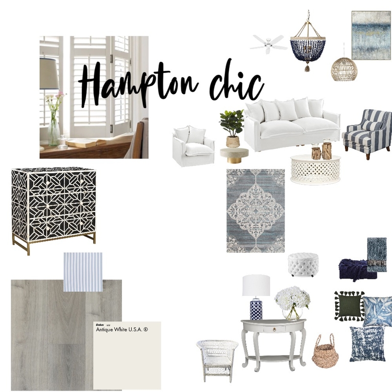 hampton chic Mood Board by misscj100 on Style Sourcebook