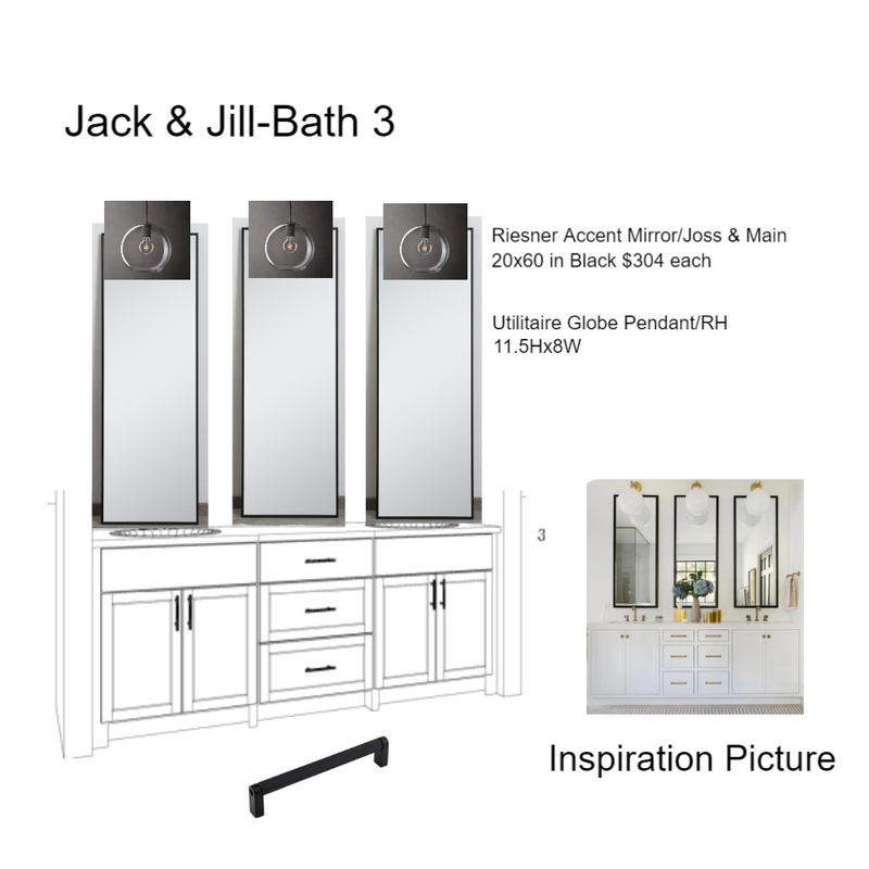 Jack & Jill Bath 3 Mood Board by Nest In-Style on Style Sourcebook