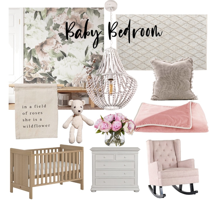 baby bedroom Mood Board by bexta_t@hotmail.com on Style Sourcebook