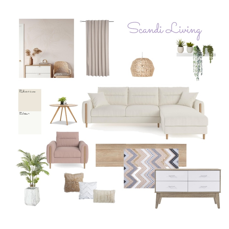Scandinavian Living Room Mood Board by Cen on Style Sourcebook