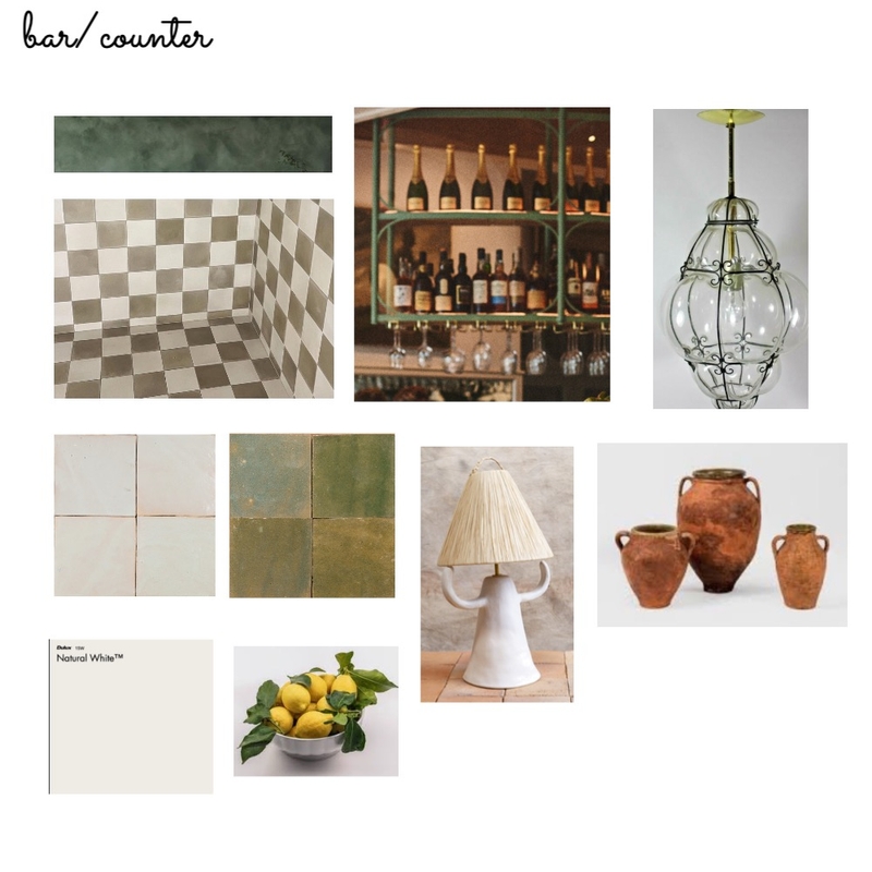 bar/counter Mood Board by RACHELCARLAND on Style Sourcebook