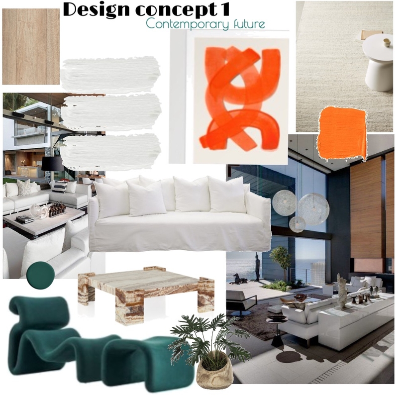 contemp Mood Board by jesscrebert on Style Sourcebook