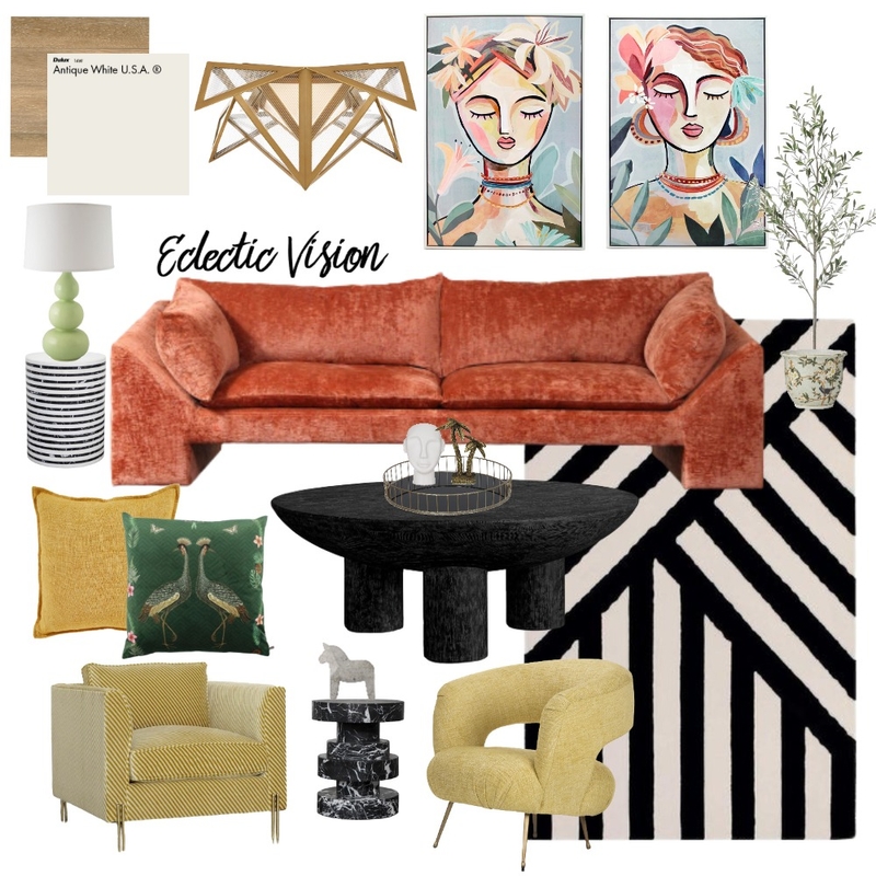 Eclectic Vision Mood Board by jordantdurand on Style Sourcebook