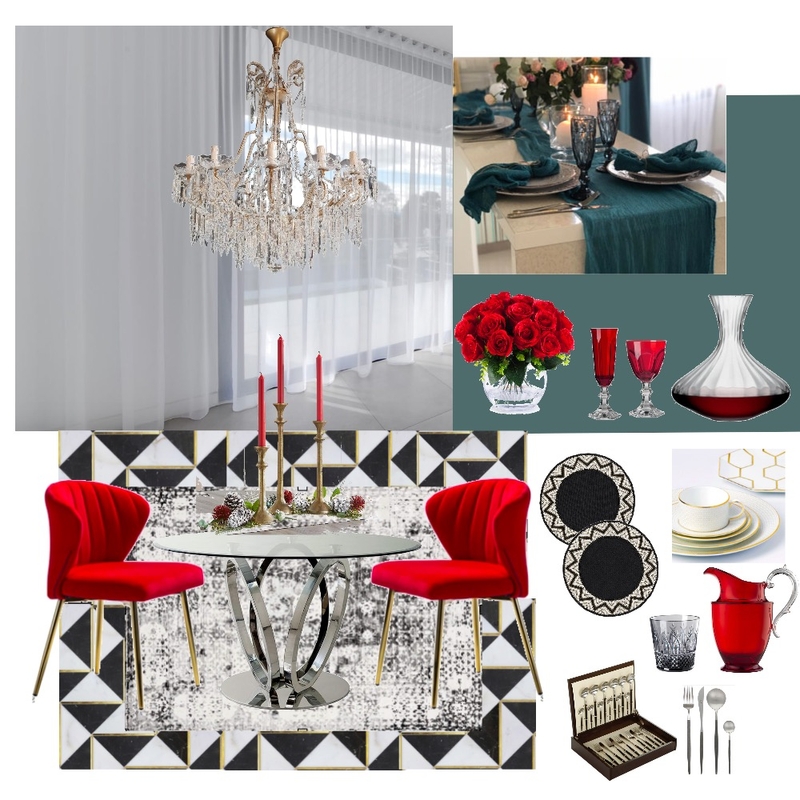 Sample Board - Dining Room Mood Board by Janeelam on Style Sourcebook