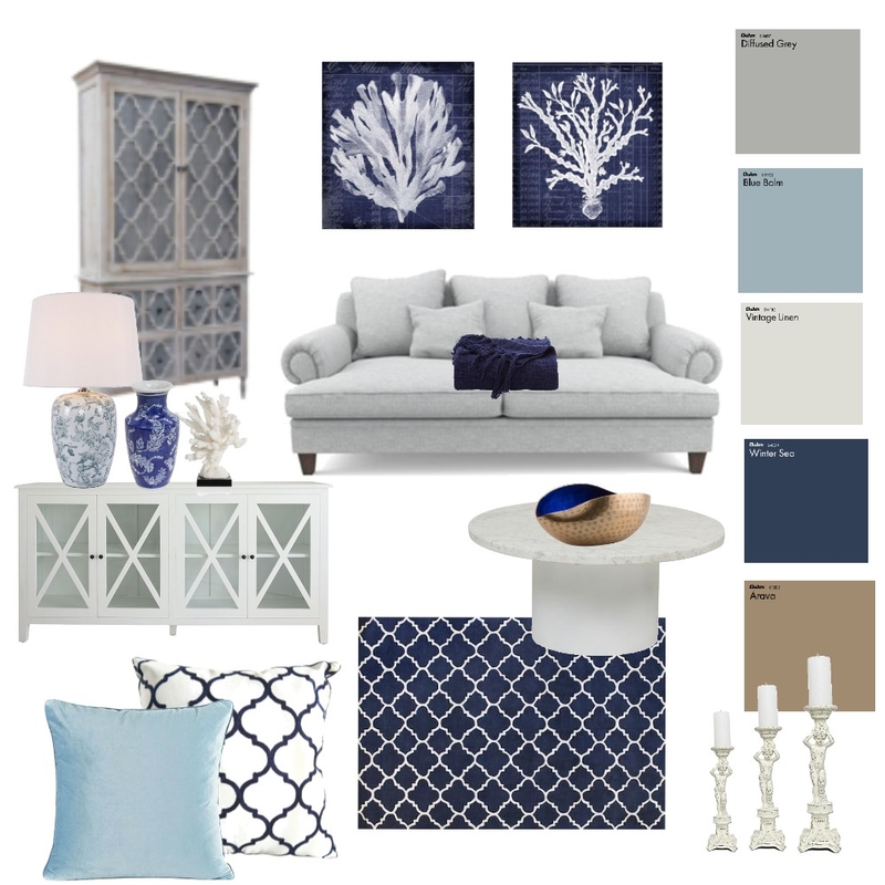 Hamptons Style Haven Mood Board by Coco Cabana Cushions on Style Sourcebook