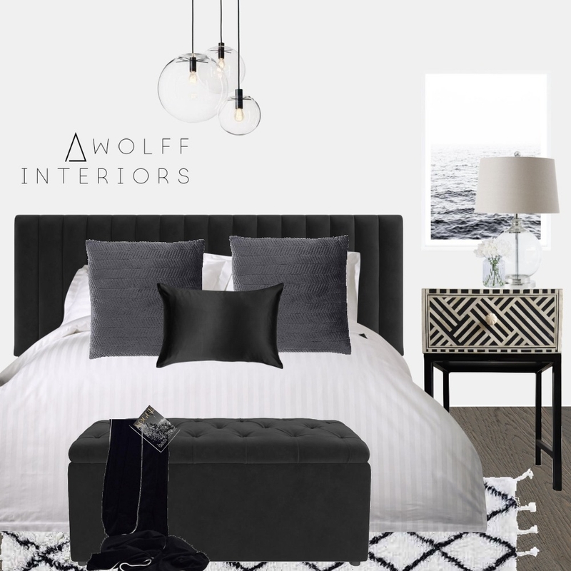 SophisticatedBedroom Mood Board by awolff.interiors on Style Sourcebook