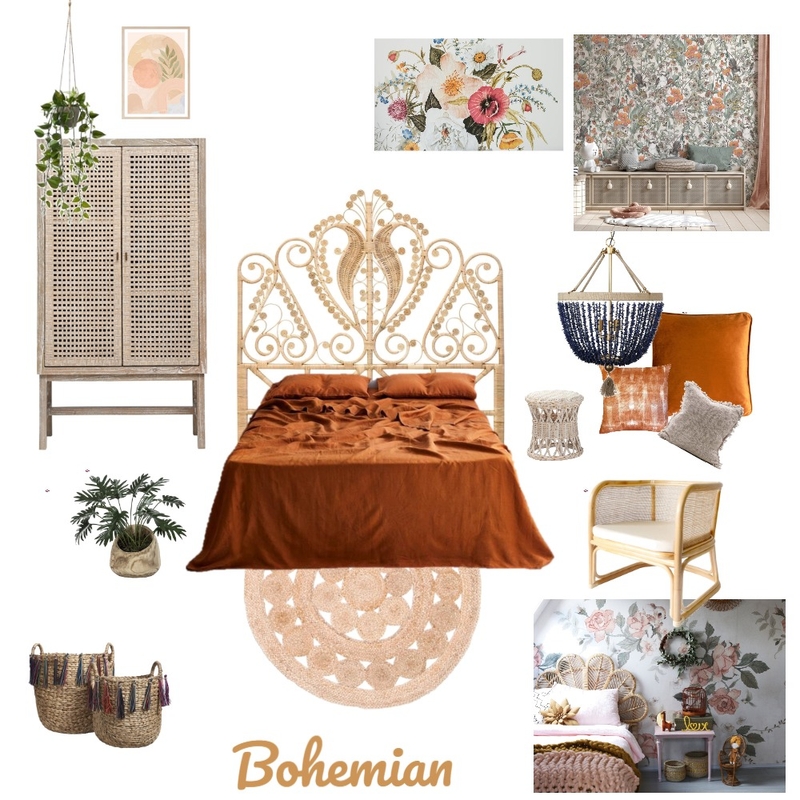 Bohemien Mood Board by Michelle Boyd on Style Sourcebook