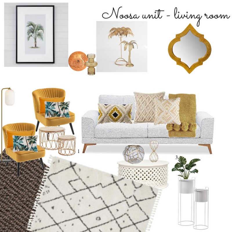 Noosa unit Living going LIVE Mood Board by Somerset on Style Sourcebook