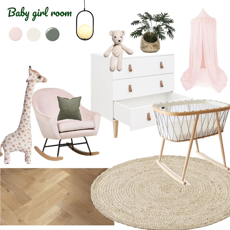 Baby girl room Mood Board by PotulnaN on Style Sourcebook