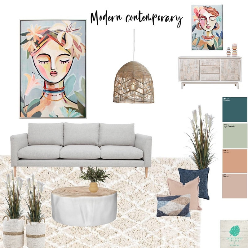 Modern Contemorary Mood Board by Fresh Start Styling & Designs on Style Sourcebook