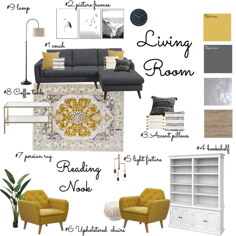 living room Mood Board by emery mcadie on Style Sourcebook