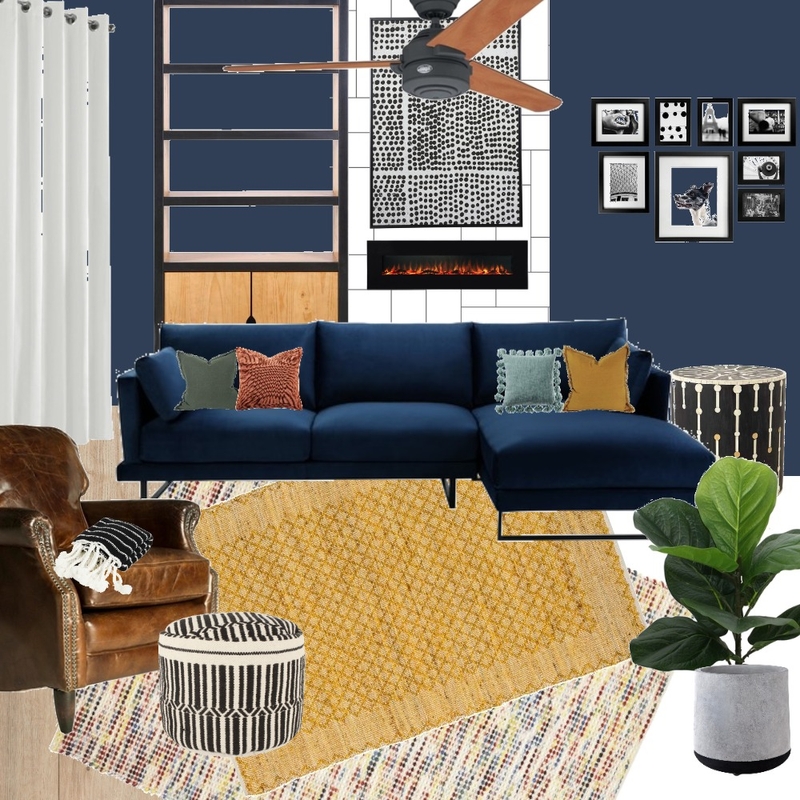 blue living room Mood Board by jcrobles on Style Sourcebook