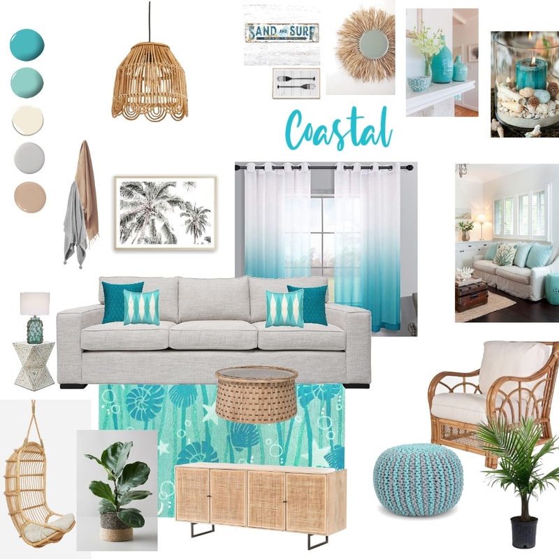 Modern Coastal Mood Board by Aparnaa on Style Sourcebook