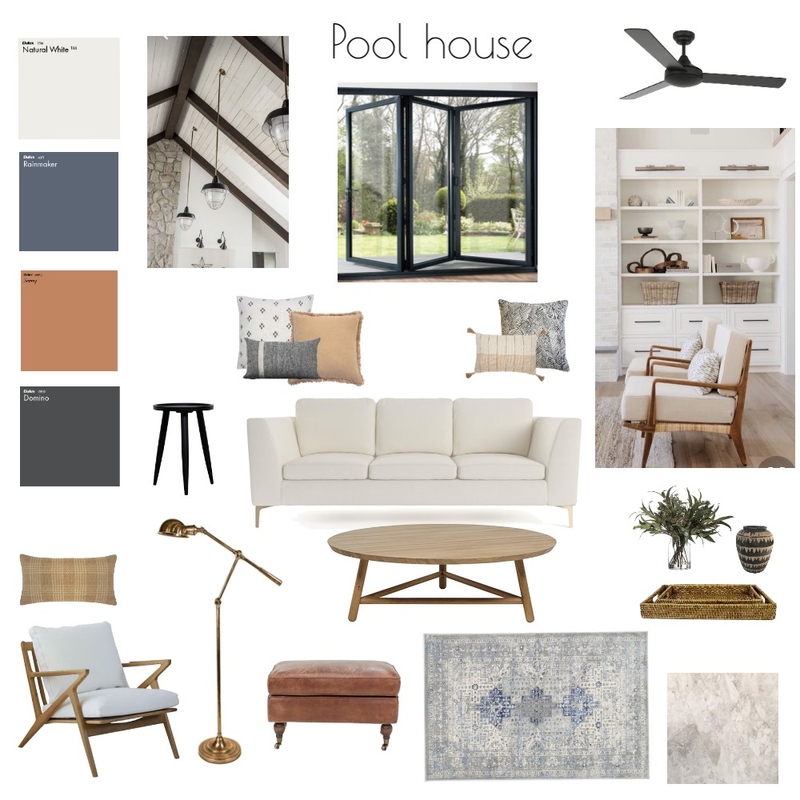 Pool House Mood Board by Sarahdegitdesigns on Style Sourcebook
