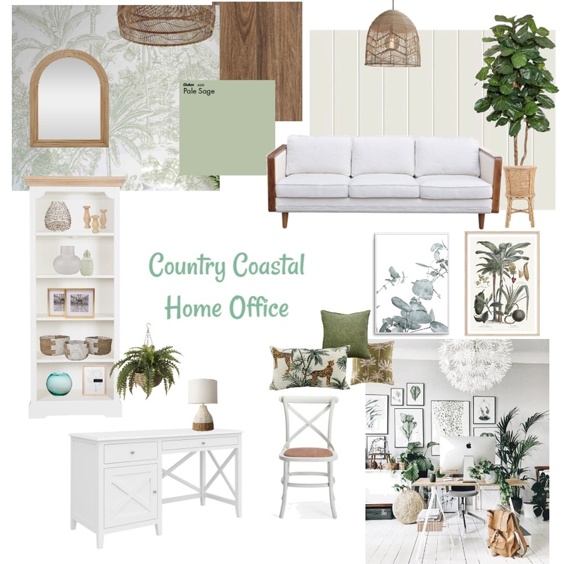 Country Coastal Home Office - white Mood Board by Gavin John Designs on Style Sourcebook