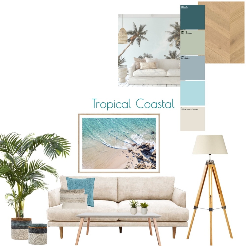 Tropical Coastal Mood Board by Greenwave by CJ on Style Sourcebook