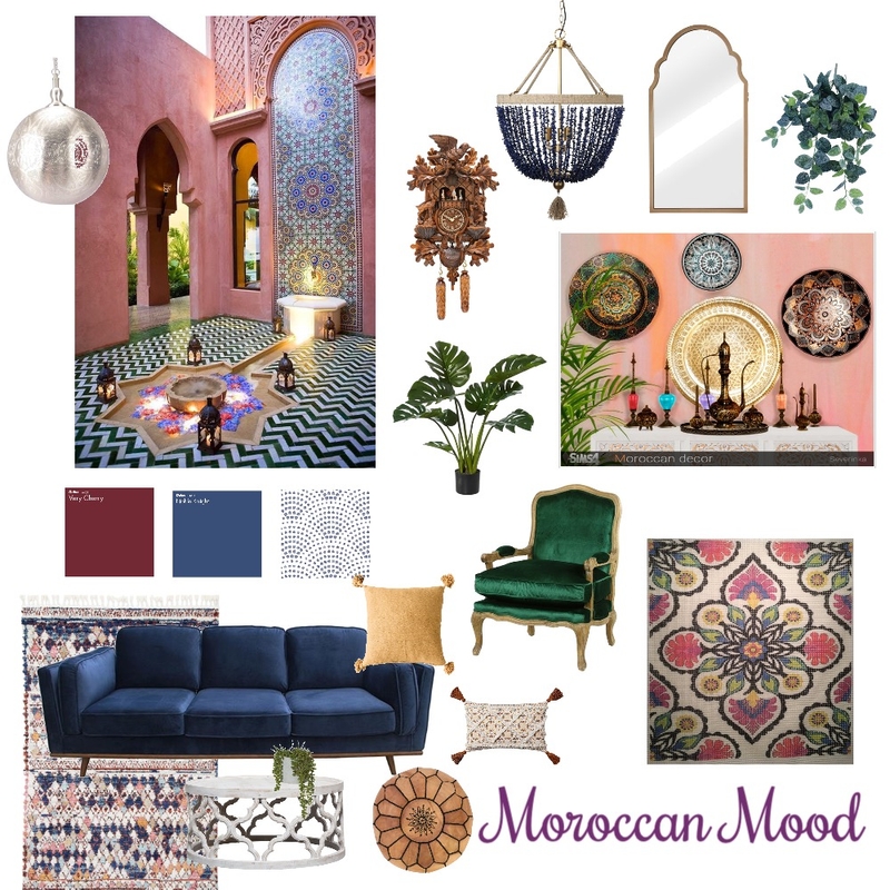 moroccan mood Mood Board by darcievoorhees on Style Sourcebook