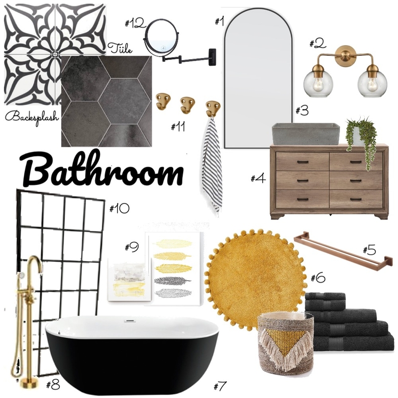 bathroom Mood Board by emery mcadie on Style Sourcebook