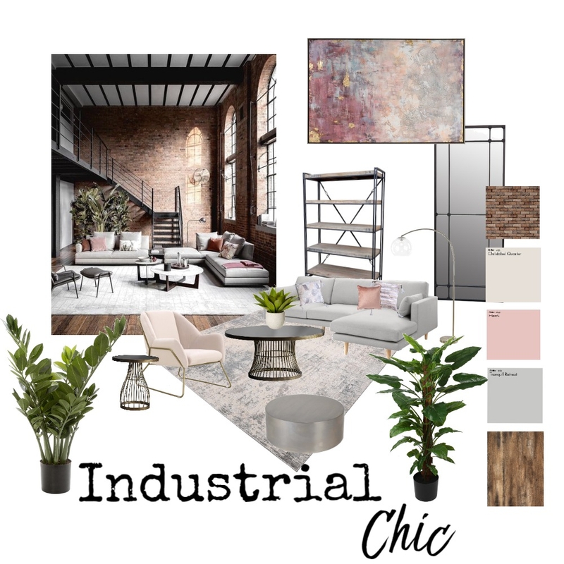 Industrial Chic Mood Board by EmmaLeh on Style Sourcebook
