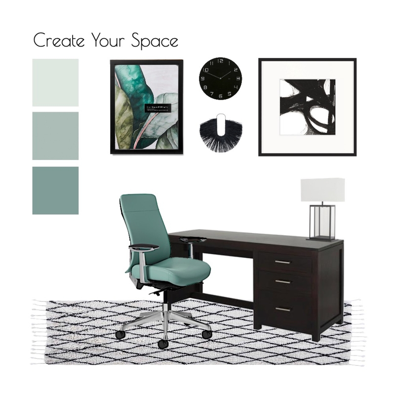 Truly Home Office Mood Board by omseating on Style Sourcebook
