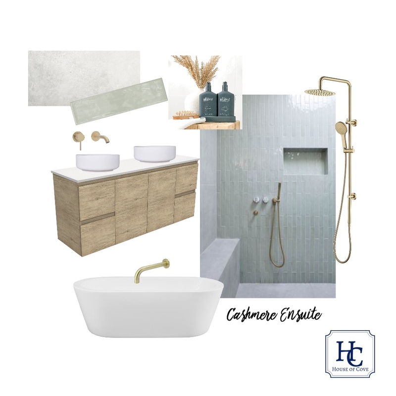 Cashmere Ensuite Mood Board by House of Cove on Style Sourcebook