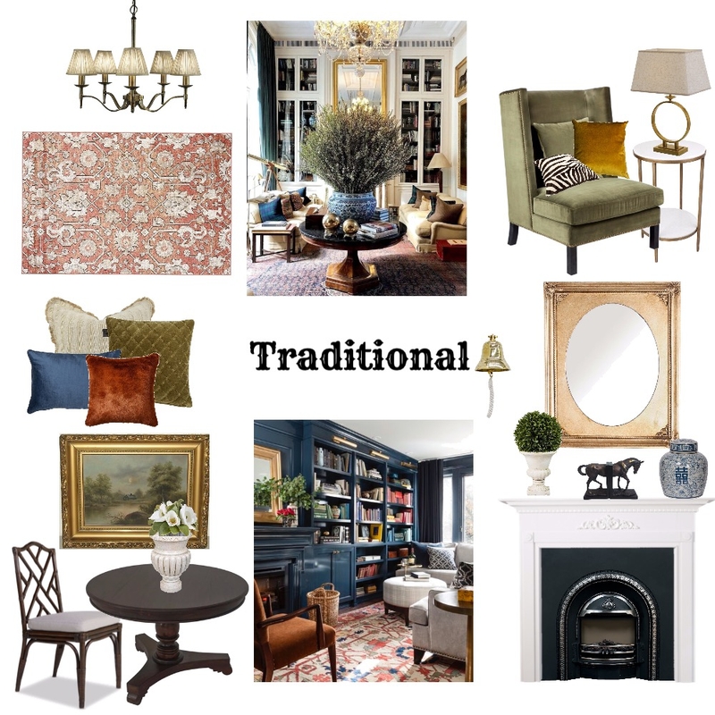 Traditional Mood Board by lyd511 on Style Sourcebook
