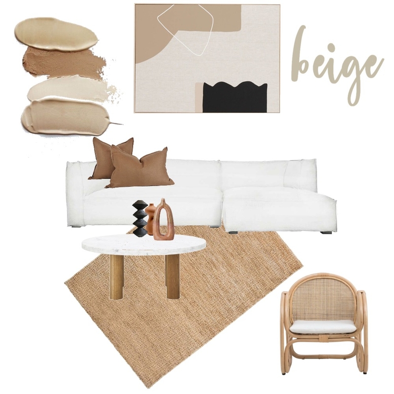 Beige Mood Board by Zephyr + Stone on Style Sourcebook