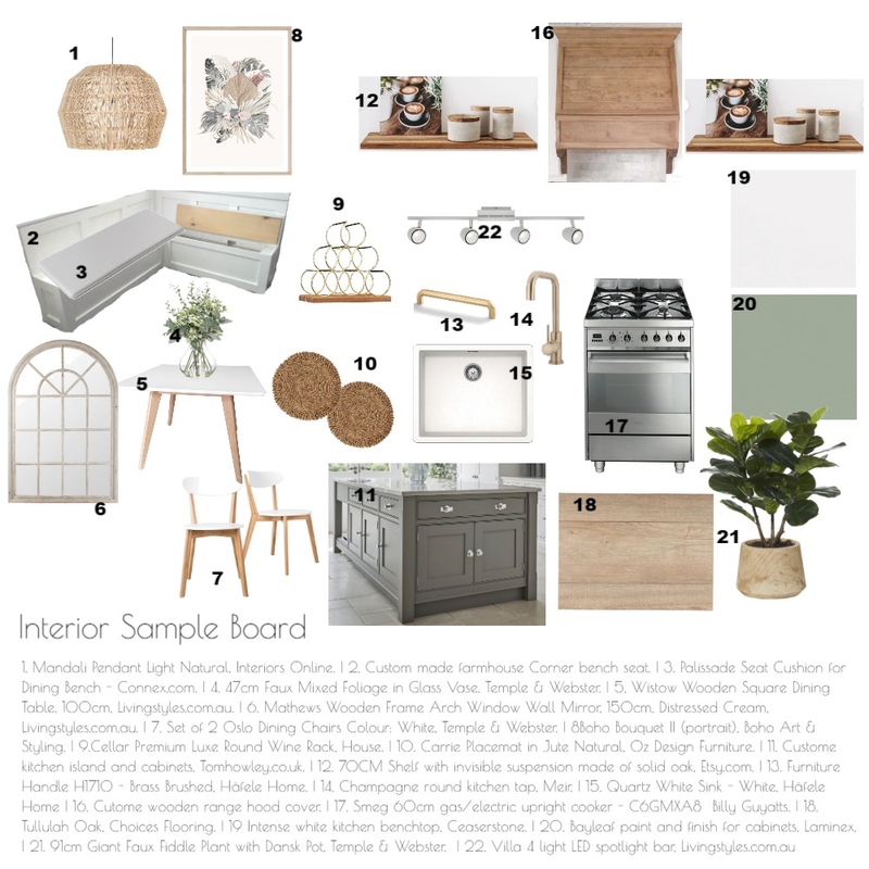 Assignment 10 Mood Board by Michelle Green on Style Sourcebook