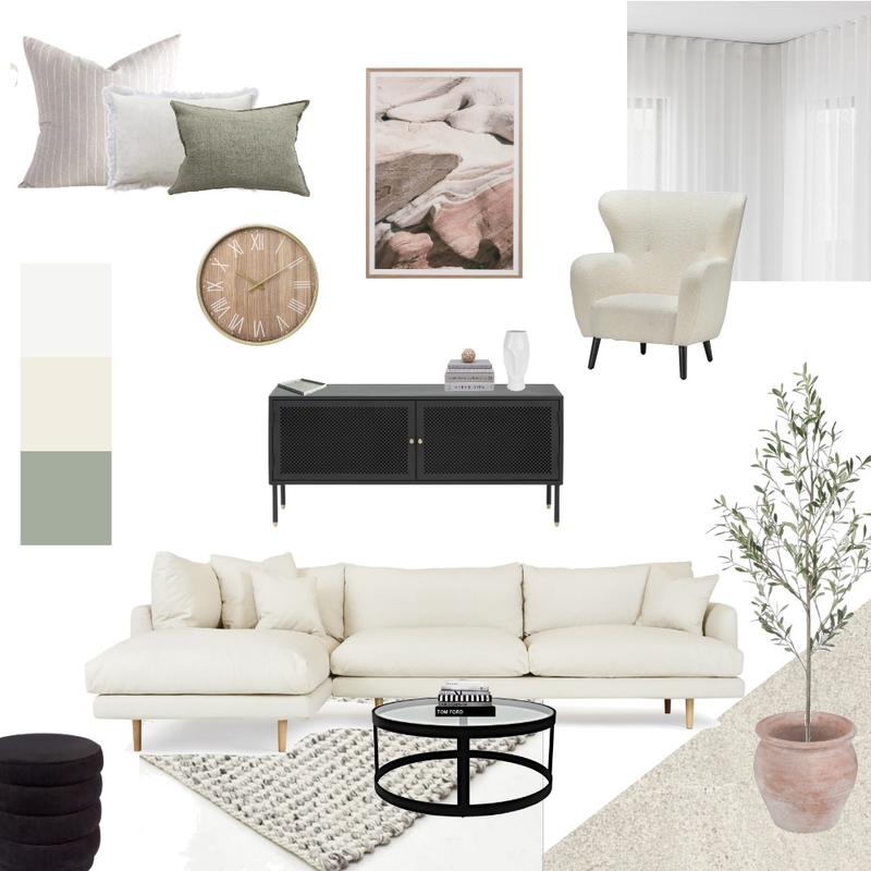 Living Room - V2 Mood Board by kbi interiors on Style Sourcebook