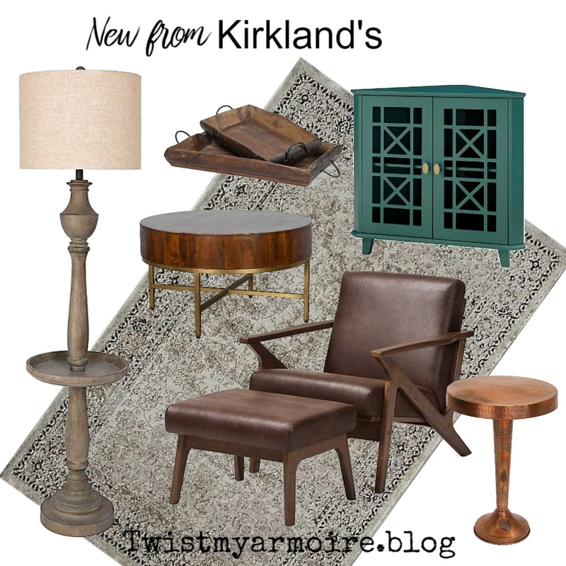 Kirkland's April Mood Board by Twist My Armoire on Style Sourcebook