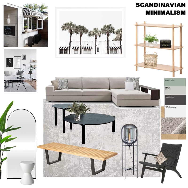 Scandinavian Minimalism - Living Room Mood Board by Corey James Interiors on Style Sourcebook