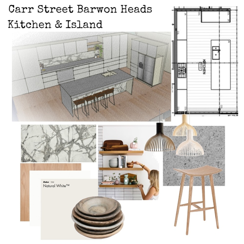 Carr Street - Kitchen & Island Mood Board by sberetta on Style Sourcebook