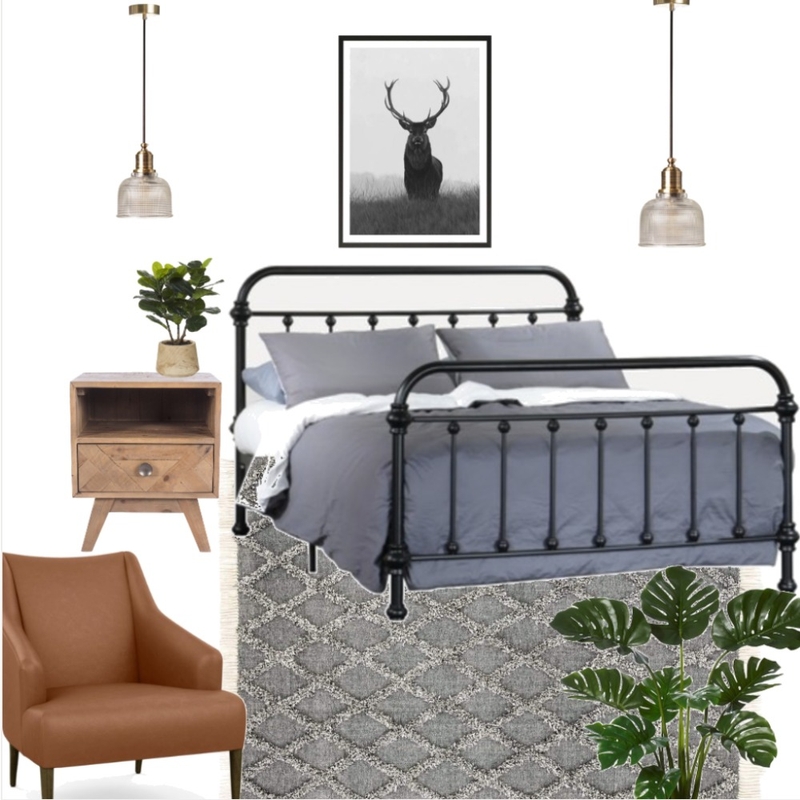 Farmhouse Bedroom Mood Board by Lisa Maree Interiors on Style Sourcebook