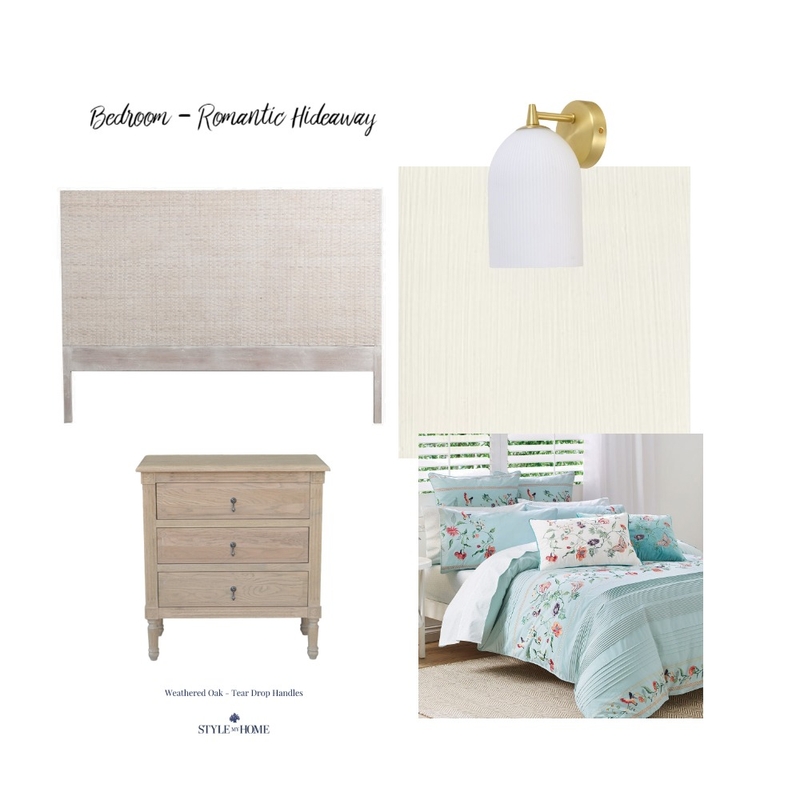 Romantic Bedroom Hideaway Mood Board by MichelleBallStylist on Style Sourcebook