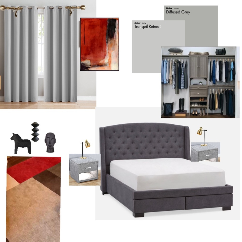 Andrew’s Den of Sin Mood Board by MJF Design Inc. on Style Sourcebook